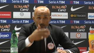 Spalletti e il giornalista che lite in conferenza  Giornata 9  Serie A TIM 201617 [upl. by Katee]