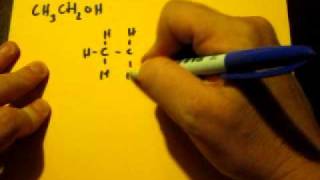 Lewis Dot Structure of CH3CH2OH Ethanol [upl. by Llyrad559]