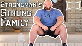 Worlds Strongest Man Brian Shaw — A Strongmans Strong Family [upl. by Gerdy543]