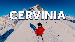 Cervinia skiing in ITALY [upl. by Gussi]