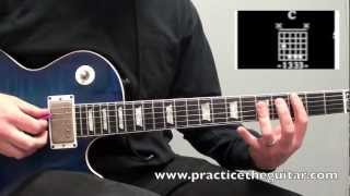 How To PlayLocked Out Of Heaven by Bruno Mars Guitar LessonWith Tablature [upl. by Wanids773]