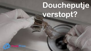 Doucheputje Ontstoppen en Schoonmaken Zonder Chemisch Ontstoppingsmiddel [upl. by Annodas]