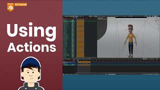 How to use actions in Blender 283 [upl. by Eli671]