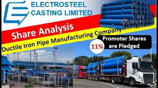 ELECTROSTEEL CASTING LIMITED Share Analysis  🧐 [upl. by Killarney979]