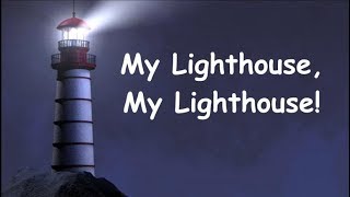 My Lighthouse Instrumental Lyric Video KeyA [upl. by Tenrag969]