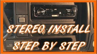 How To Replace Stereo in 19952006 Chevy Silverado [upl. by Luing]