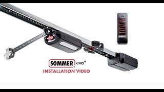 Sommer Garage Door Opener Installation evo [upl. by Nereil]