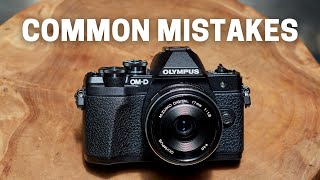 10 Common Mistakes Beginners Make Using Olympus OMD Cameras [upl. by Ettelorahc]