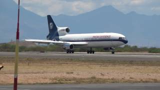 Lockheed Tristar L1011 N910TE Landing [upl. by Zerla]