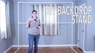 DIY PVC Backdrop  Party Planning How Tos [upl. by Mosra]