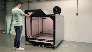 Builder Extreme 3000 PRO  Large Scale 3D Printing [upl. by Xuaegram]