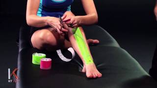 KT Tape Shin Splints [upl. by Sarine605]