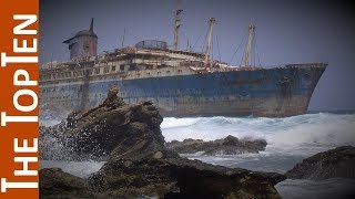 The Top Ten Most Famous Shipwrecks Of The World [upl. by Akienat822]