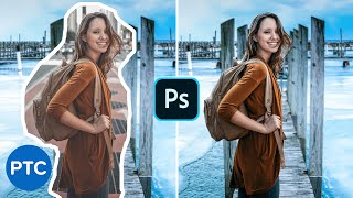 How To Match a Subject Into ANY Background In Photoshop Compositing Tutorial [upl. by Esilanna]