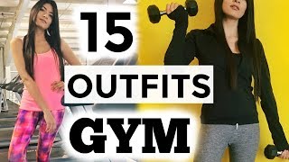 15 Outfits Económicos para el GYM [upl. by Airtemed836]