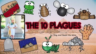 The 10 Plagues Bible Song With Lyrics [upl. by Allenrac]