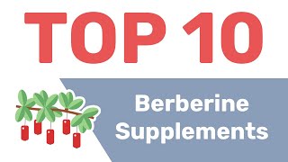 10 Best Berberine Supplements Countdown [upl. by Devina]