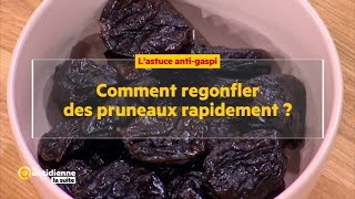 Comment regonfler des pruneaux rapidement [upl. by Aromat]