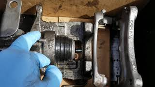 Ford Transit Caliper Piston Wont CompressChanging Brakes [upl. by Arykahs]