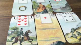 TUTO cartomancie Lenormand  Tirage 6 cartes [upl. by Paugh]