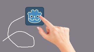 Easy mobile touch and drag with Godot [upl. by Ecinhoj]