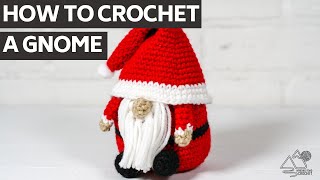 How to Crochet a Gnome Episode 4 Gnome Hat [upl. by Edea]