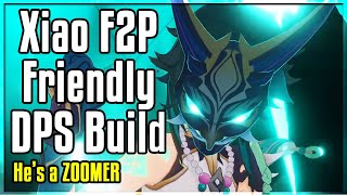 How to Build Xiao as DPS F2P GUIDE  Genshin Impact [upl. by Bergstein]