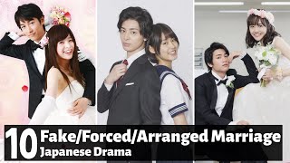 Top 10 Best ForcedFakeArranged Marriages In Japanese Dramas  JDrama [upl. by Salmon598]