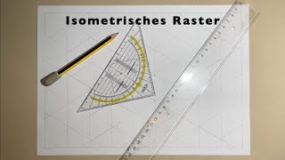 Isometrisches Raster zeichnen [upl. by Giovanni]