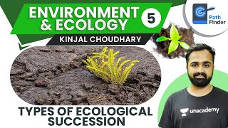 L5 Ecological Succession Stages and TypesUPSC CSEIAS 2021  Kinjal Choudhary [upl. by Eudo]