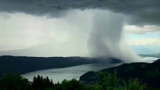 Cloudburst Timelapse  आसमान में फटता बादल [upl. by Icyac]