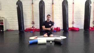 How to do Self Myofascial Release SMR Hamstrings [upl. by Peg]