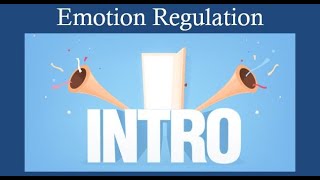 DBT  Emotion Regulation Intro [upl. by Johnna]