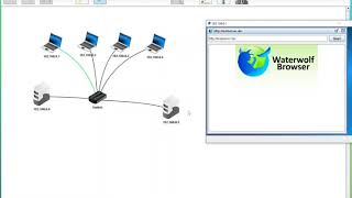 Webserver und DNS in Filius einrichten [upl. by Ecinert76]