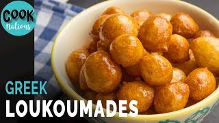 Fried Sweet Dumplings  Loukoumades Recipe  Sweet Fried Dough  Greek Sweet Ball by CookNations [upl. by Chard]