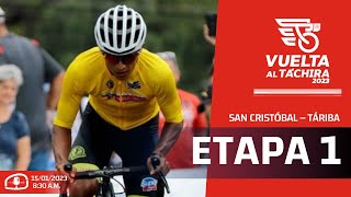 🚴🏼 Etapa 1 VUELTA AL TACHIRA 2023 EN VIVO hoy  España Suiza Italia Ecuador Colombia y Venezuela [upl. by Ibmat736]