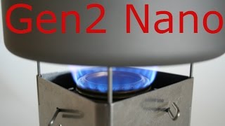 Gen2 Firebox Nano Even More Adapted To Trangia Spirit Burner Use [upl. by Cired216]