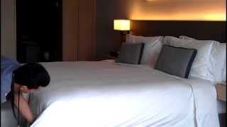 Professional Bed Making In Housekeeping  Step by Step Procedure [upl. by Oiredised973]