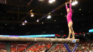 Katelyn Ohashi  Beam  2012 US Secret Classic [upl. by Wong]