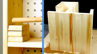 12 unglaublich simple DIY Möbel aus Holz zum Selberbauen [upl. by Karas179]