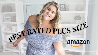 Best Rated Plus Size Amazon Dresses [upl. by Jehial]