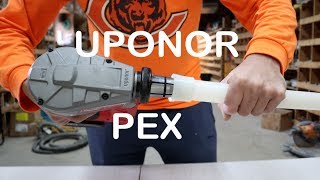 PEX UPONOR Expansion vs Copper How to Install PEX [upl. by Jessika]