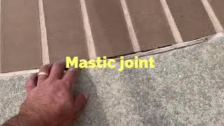 Mastic replacement around swimming pool by aquamaster pools [upl. by Vasiliki433]