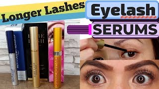 How to Grow Longer Eyelashes  Babe Lash GrandeLash MD RevitaLash LiLash Latisse Review [upl. by Aivatan]