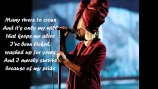 Sia  Many Rivers To Cross lyrics [upl. by Isaak468]