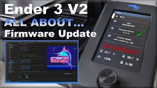 Creality ENDER 3 V2  How To EDIT amp UPLOAD New Firmware [upl. by Eimac]