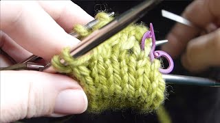 How to Do Kitchener Stitch in the Round  KnitFreedomcom [upl. by Boyes51]