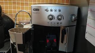 Delonghi magnifica 4 lights flashing fault and FIX [upl. by Nasya]