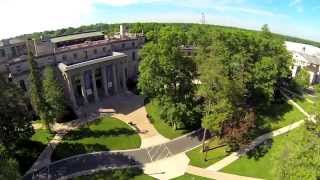 Monmouth University Aerial Overview [upl. by Euqinobe]