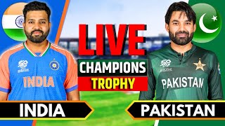 India vs Pakistan  Champions Trophy 2025  Live Cricket Match Today  IND vs PAK Match Live [upl. by Nolasba]